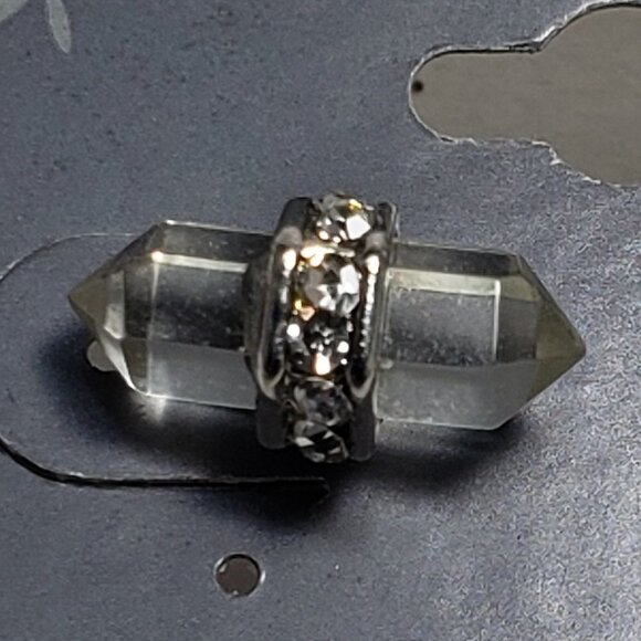 2/$30 Silver Tone Sparkling Crystal Stud Earrings - 0.6-inch - Women Jewelry - Picture 4 of 6